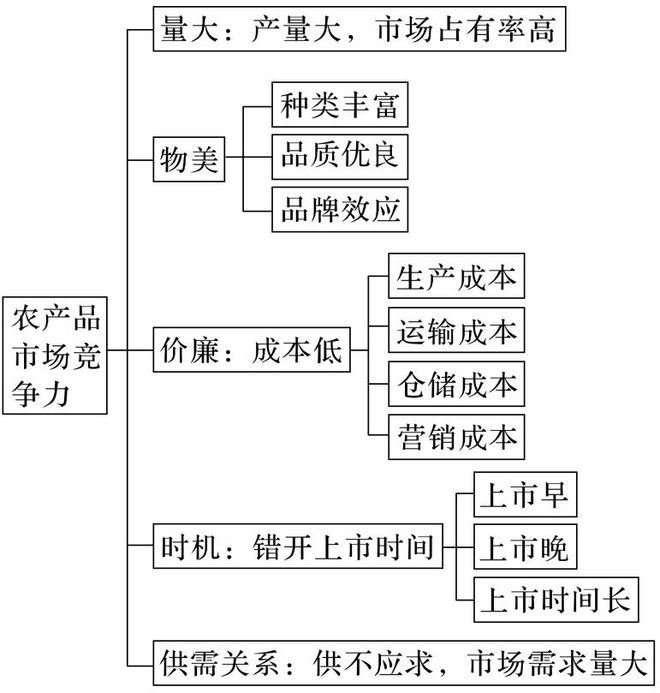 二轮微专题22 市场竞争力冰球突破技巧2025高考地理(图5)